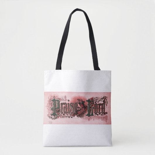 "Lob für den Herrn" Tasche (Vorderseite)