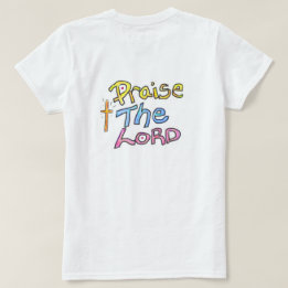 "Lob für den LORD" mit Christlichen Cross Ladys T-Shirt