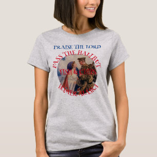 Lob für den Lord Pass der Halibut Fisch & Chips T-Shirt