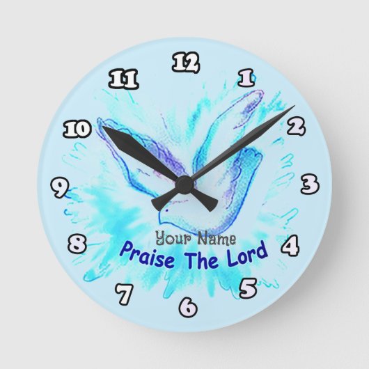 Lob für die Christliche Uhr des Herrn (Vorderseite)