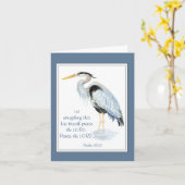 Lob für die Lord Bible Inspiration Heron Karte (Gelbe Blume)