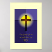 Lob für ihn - Print Poster (Vorne)