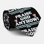 Lob-Gott irgendwie! Krawatte (Gerollt)