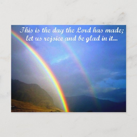 Lob Gott Postkarte (Vorderseite)