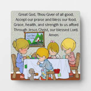 Lob Gott, von dem alle Segnungen fließen Fotoplatte