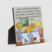 Lob Gott, von dem alle Segnungen fließen Fotoplatte (Vorderseite)