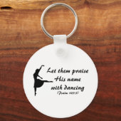 Lob Ihm mit tanzendem Schlüsselanhänger (Vorderseite)