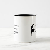 Lob ihn mit tanzender Tasse (Mittel)