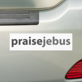 Lob jebus autoaufkleber (Auf Auto)