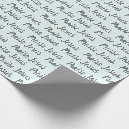 Lob Jesus Geschenkpapier (Ecke)