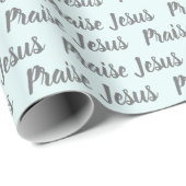 Lob Jesus Geschenkpapier (Rolleneckpunkt)