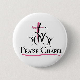 Lob-Kapellen-Knopf Button