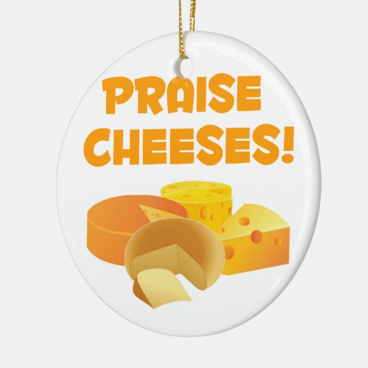 Lob-Käse! Keramikornament (Links)