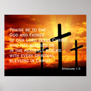 Lob sei Gott, dem Vater unseres Herrn Jesus Poster