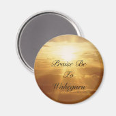 Lob sei zu Waheguru Magnet (Vorderseite/Rückseite)