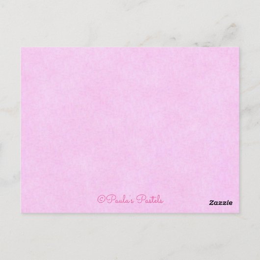 Lob seinen Namen mit Tanzen ~Scripture~Print Postkarte (Rückseite)