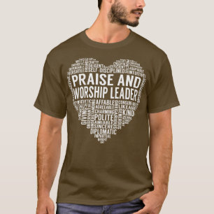 Lob und Anbetung Führer Herz T-Shirt