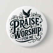 Lob und Gebet Button (Vorderseite)