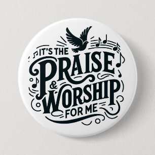 Lob und Gebet Button