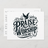 Lob und Gebet Postkarte (Vorne/Hinten)