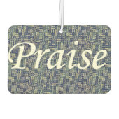 Lob unter den Pfoten Autolufterfrischer (Rückseite)