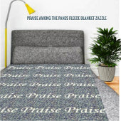 Lob unter den Pfoten Fleecedecke