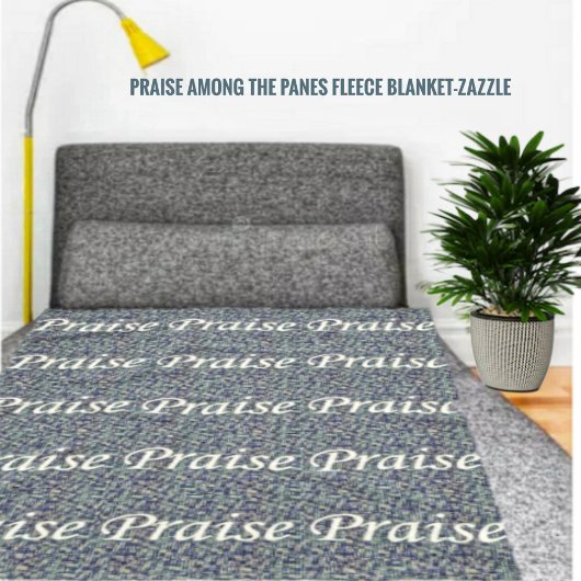 Lob unter den Pfoten Fleecedecke