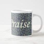 Lob unter den Pfoten Jumbo-Tasse (Rechts)