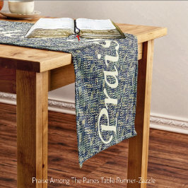 Lob unter den Pfoten Kurzer Tischläufer