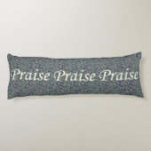 Lob unter den Pfoten Seitenschläferkissen (Rückseite)