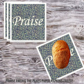 Lob unter den Pfoten Serviette