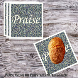 Lob unter den Pfoten Serviette