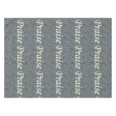 Lob unter den Pfoten Tischdecke (Vorderseite (Horizontal))