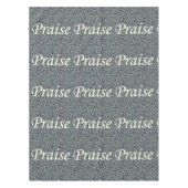 Lob unter den Pfoten Tischdecke (Vorderseite)