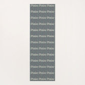 Lob unter den Pfoten Yogamatte (Rückseite)