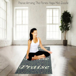 Lob unter den Pfoten Yogamatte