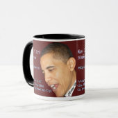 Lob-Wecker-Tasse Tasse (Vorderseite Links)