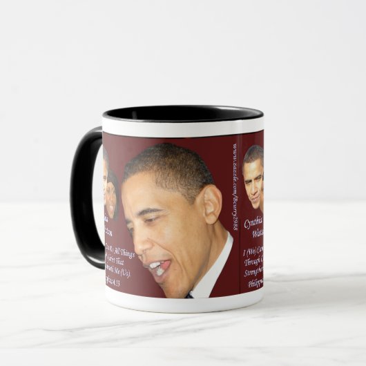 Lob-Wecker-Tasse Tasse (Vorderseite Links)