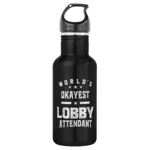 Lobby Attendant Job Title Gift Edelstahlflasche