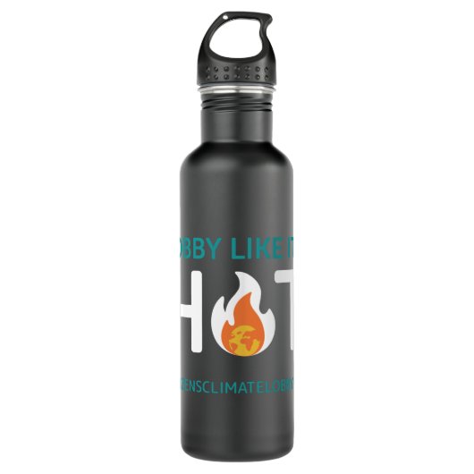 Lobby Wie es ist Hot Water Flasche Edelstahlflasche (Vorderseite)