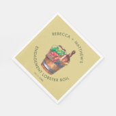 Lobbybücherei Serviette (Ecke)