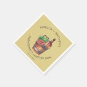 Lobbybücherei Serviette (Ecke)