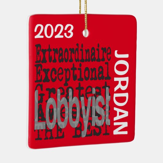 Lobbyist Extraordinär CUSTOM Keramikornament (Rechts)