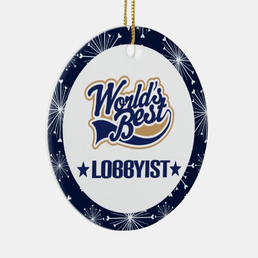 Lobbyist-Geschenk-Verzierung Keramik Ornament (Rechts)