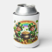 Lobelprellen am St. Patrick's Day Dosenkühler (Kanne Vorderseite)