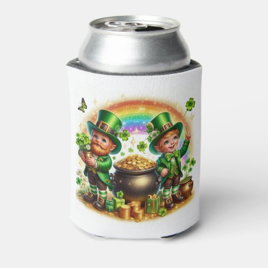 Lobelprellen am St. Patrick's Day Dosenkühler (Kanne Rückseite)