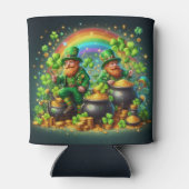 Lobelprellen am St. Patrick's Day Dosenkühler (Rückseite)