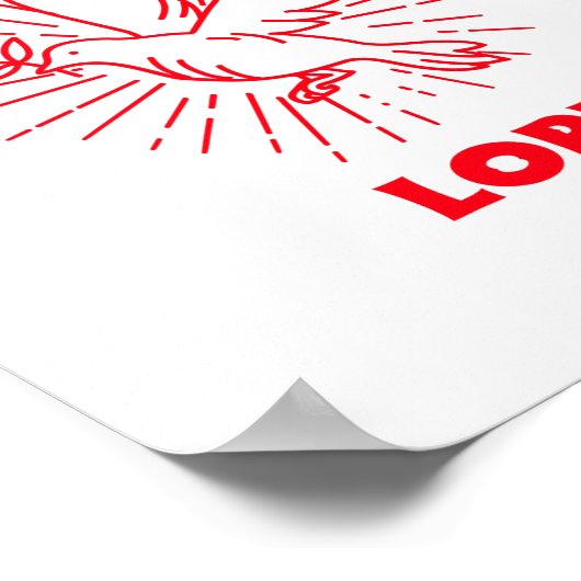 loben den Herrn Poster (Ecke)