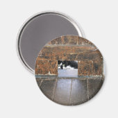 Lobo - 2¼ Zoll Round Magnet (Vorderseite/Rückseite)