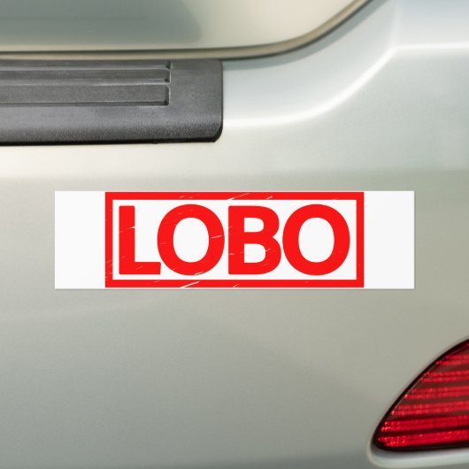 Lobo Briefmarke Autoaufkleber (Auf Auto)